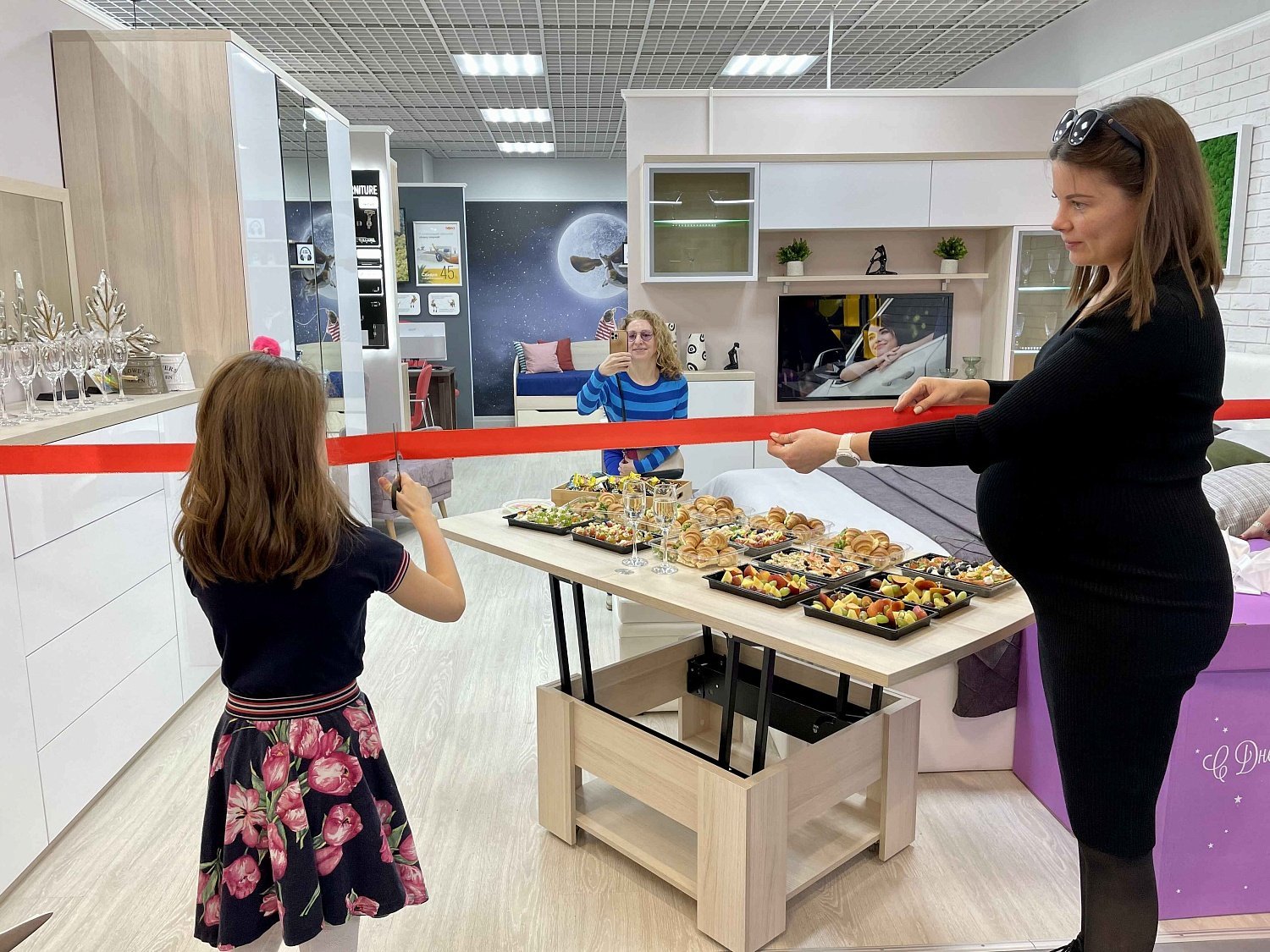 Открытие салона в новом районе Янино