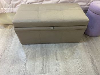 Пуфик распродажа ТК "Мебель Град" бежевый Пуфик распродажа ТК "Мебель Град" бежевый