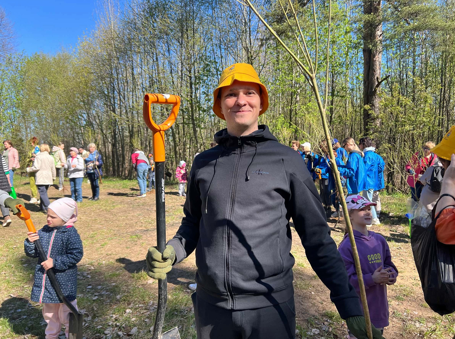 Ежегодная посадка деревьев