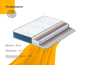 Матрас Safety Natura Vera 90х200