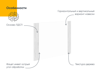 Зеркало 90х70
