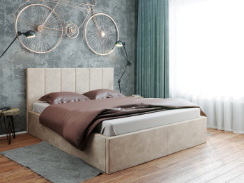 Кровать Йога кремовая 160х200 Кровать Йога кремовая 160х200