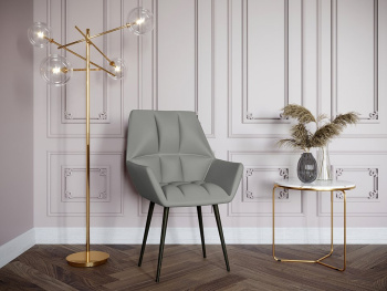 Кресло Мюнхен светло-серое